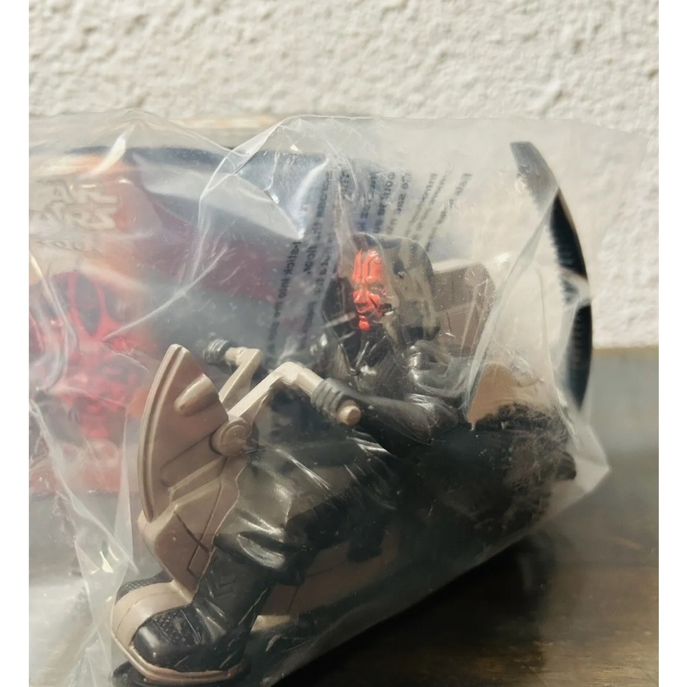 STAR WARS-Ep 1 Tatooine-Darth Maul’s Sith Speeder KFC/Taco Bell/P. Hut-1999-NIB